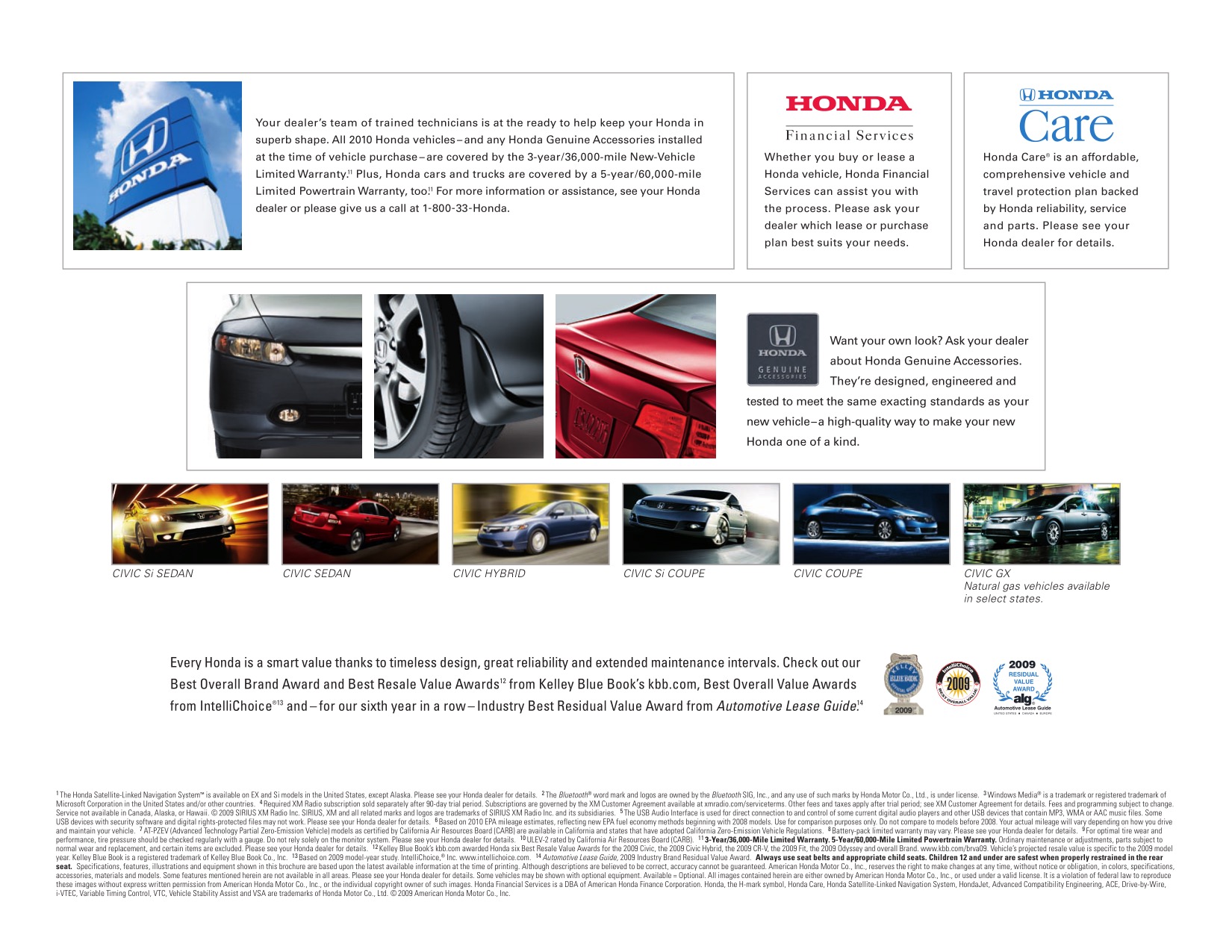 2010 Honda Civic Brochure Page 19
